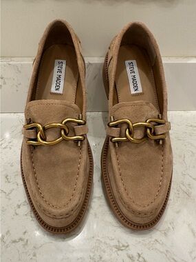 Steve Madden Karmine Suede Loafers 7